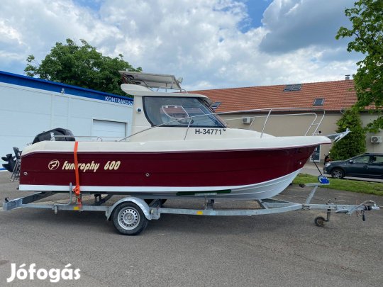 Jeanneau , Fun Trophy 600 horgász-túra hajó