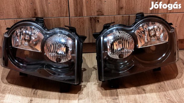 Jeep Grand Cherokee Wh Wk Valeo gyári első fényszórók tuning fekete