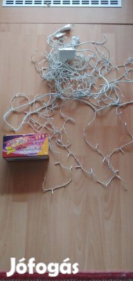 Jégcsap füzérek 240 LED égővel