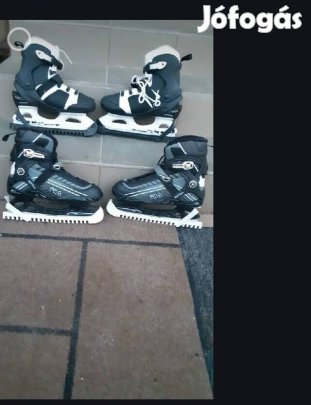 Jégkorcsolya kitümő állapotban!