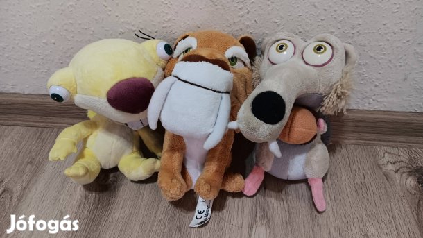 Jégkorszak plüssfigurák egyben