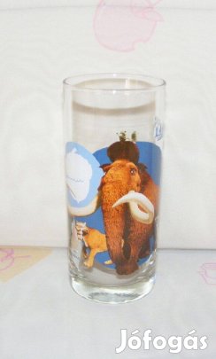 Jégkorszak üveg pohár