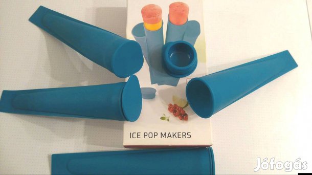 Jégkrém készítő forma 4 db szilikon eladó!
