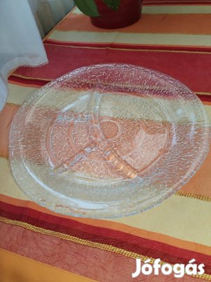 Jégüveg osztott kínáló