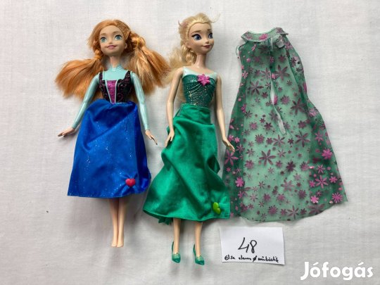 Jégvarázs Barbie baba csomag, Anna Barbie, Elza Barbie 48