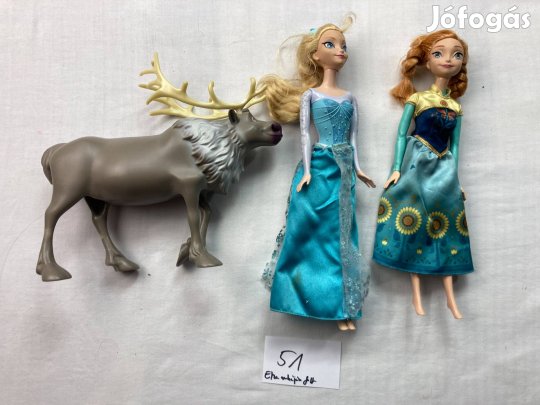 Jégvarázs Barbie baba csomag, Anna Barbie, Elza Barbie 51