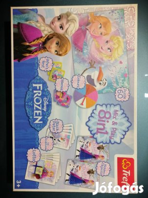 Jégvarázs (Frozen) 8:1-ben társasjáték