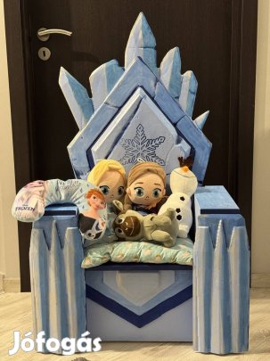 Jégvarázs (Frozen) trón , fotókellék , szett