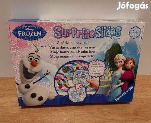 Jégvarázs - Frozen - Surprising Slides varázslatos csúszda társasjáték