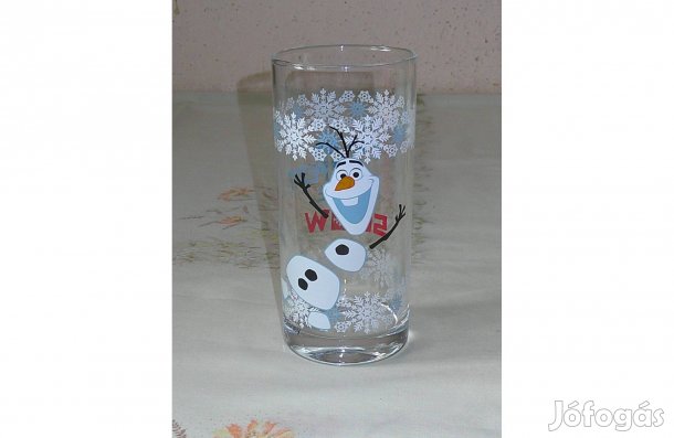 Jégvarázs üveg csőpohár