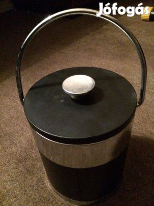 Jégvödör, duplafalú, 5 l, fekete