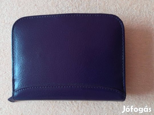 Jegyzetfüzet lila bőrkötésban,olcsón!/34