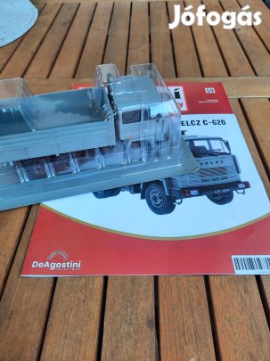 Jelcz C - 620 billencs Deagostini 1/43 Újsággal