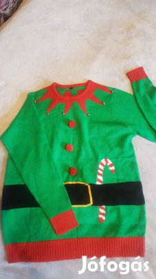 Jelmez csengő manó jelmez/ pulóver