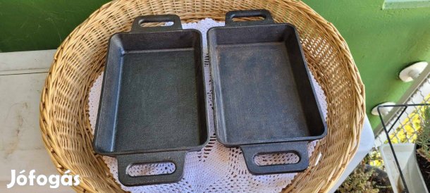 Jelzett Premium living öntöttvas serpenyő pár