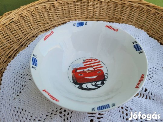 Jelzett, Disney Pixar Verda mintás porcelán gyerek mélytányér