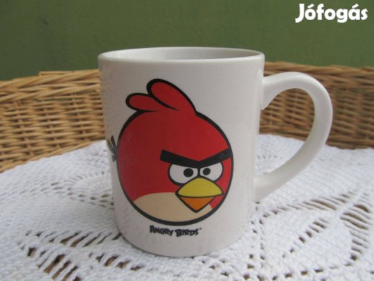 Jelzett, porcelán, Angry Birds mintás gyerek bögre