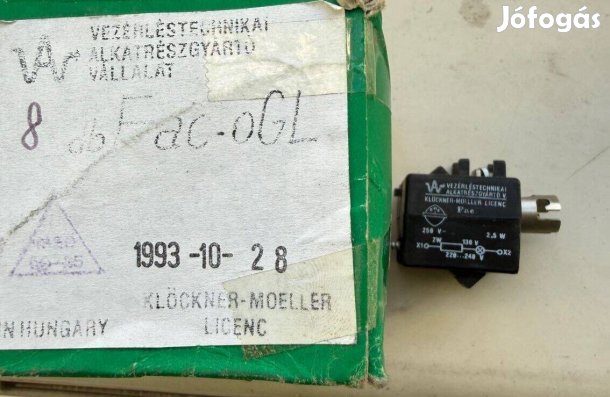 Jelzőlámpa foglalat ellenállással alaplapra szerelhető Fac-oGL