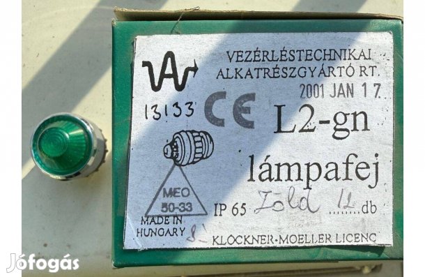 Jelzőlámpafej zöld L2-gn