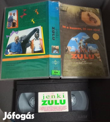 Jenki Zulu - vigjáték vhs - nagytok