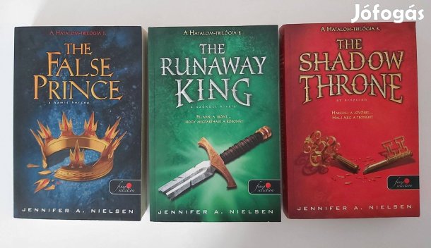 Jennifer A. Nielsen: A hamis herceg + A szökött király + Az Árnytrón