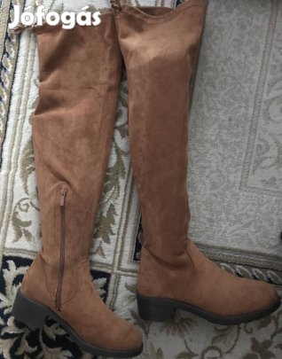 Jenny Fairy camel magasszárú csizma! 