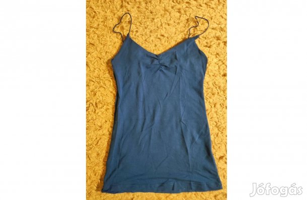 Jennyfer kék vékonypántos felső Xxs