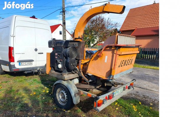Jensen A425D fadaráló 18 cm-ig ágdaráló faaprító ágaprító ipari daráló