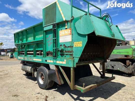 Jenz MU2000 erdészeti daráló