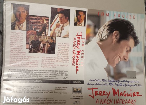Jerry Maguire - A nagy hatraarc - vígjáték vhs - nagytok