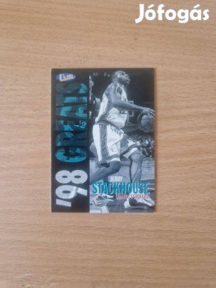 Jerry Stackhouse Fleer Ultra 1997-98 '98 Greats #271 kosaras kártya