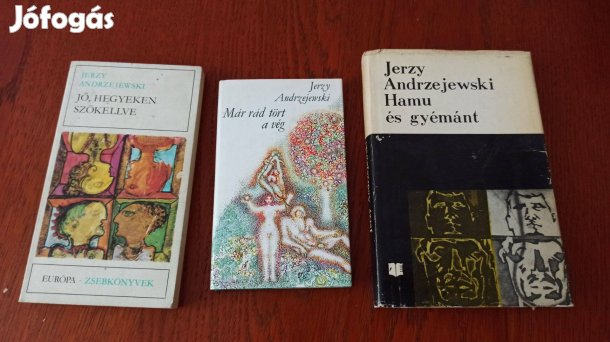 Jerzy Andrzejewski könyvcsomag / 3 db könyv