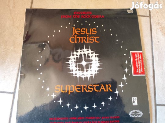 Jézus Krisztus Szupersztar- Musical bakelit hanglemez Ex (USA)