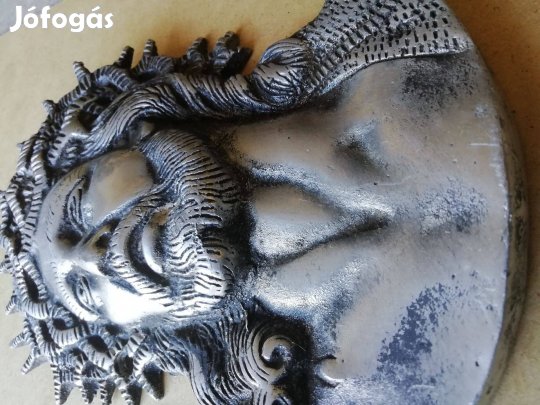 Jézus Krisztus fali dísz Horthy korból szép kidolgozott szép db