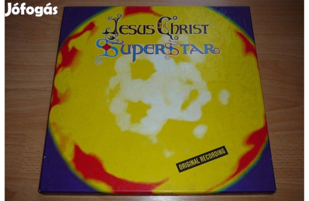 Jézus Krisztus szupersztár, Bakelit (Vinyl), ritka LP szett. Újszerű!