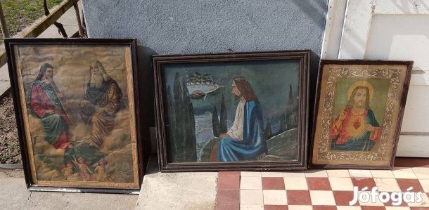 Jézus az olajfák hegyén olajfestmény