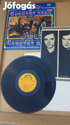 Jiří Brabec & The Country Beat 12 Vinyl LP hanglemez bakelit lemez