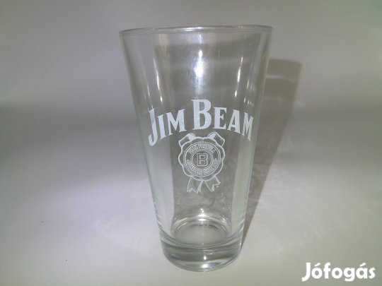 Jim Beam üveg pohár