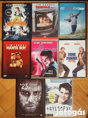 Jim Carrey DVD csomag egyben