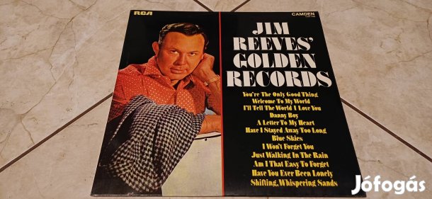 Jim Reeves bakelit hanglemez