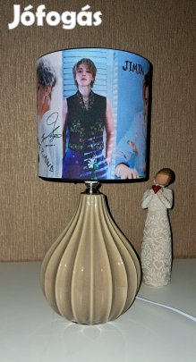 Jimin BTS mintás éjjel lámpa