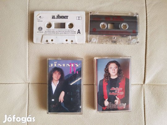 Jimmy 4db kazetta gyűjtemény Zámbó Jimmy MC kazi Gyűjteménybe ajánlom