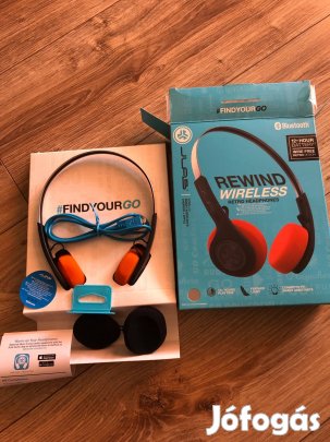 Jlab Rewind retro vezeték nélküli Bluetooth fejhallgató