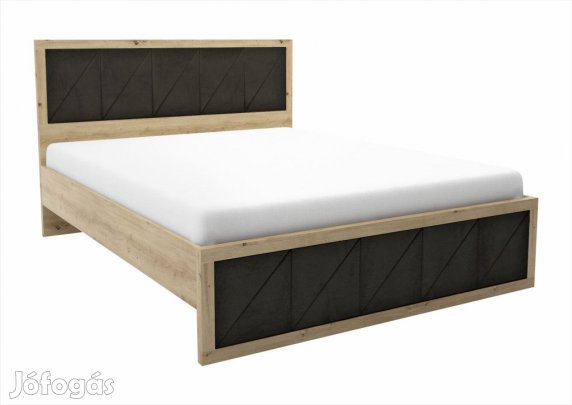 Jo-DM Ágykeret ágyráccsal 160x200 artisan tölgy