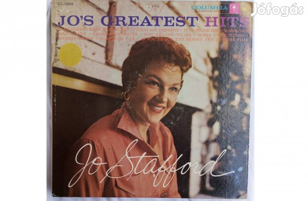 Jo Stafford 1958 USA nyomás Jo's Greatest Hits jazz