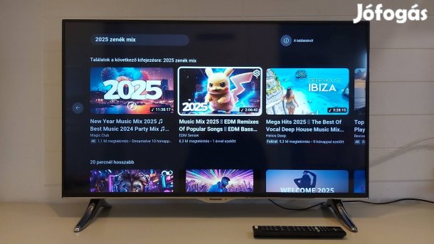 Jó állapotú,102cm-es UHD,wifis,smart Panasonic LED tv eladó