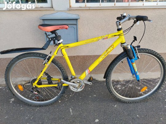 Jó állapotú KTM thunderbolt ffi 26" aluvázas kerékpár! (15)