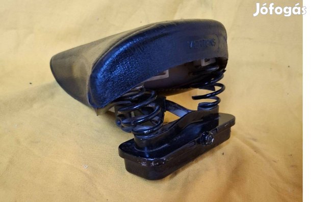 Jó állapotú, Mertens szerszámtáskás, rugós, retro kerékpáros nyereg!