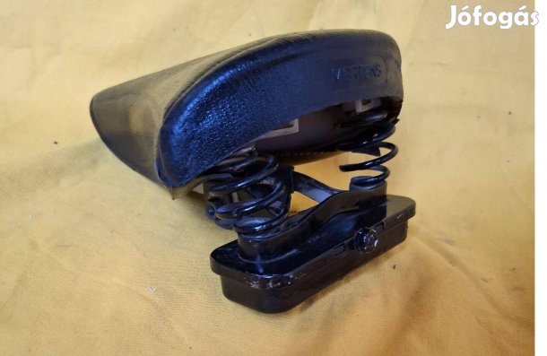 Jó állapotú, Mertens szerszámtáskás, rugós, retro kerékpáros nyereg!