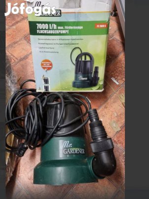 Jó állapotú lapos szivattyú, búvárszivattyú 400W teljesítménnyel